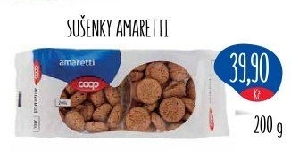 Sušenky Amaretti Coop