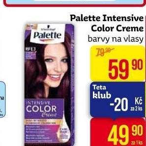 Barva na vlasy Intensive Color Creme Palette Schwarzkopf
