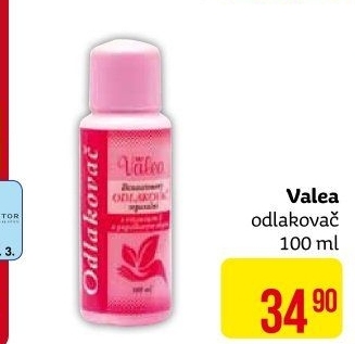 Odlakovač na nehty Valea