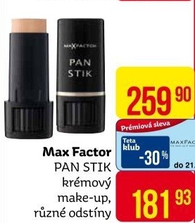 Make up v tyčince Panstik Max Factor