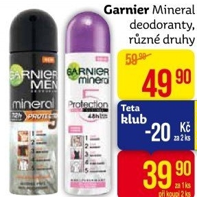 Deodoranty Garnier