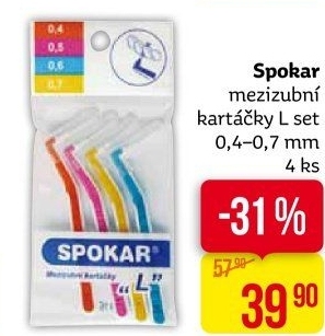 Mezizubní kartáčky Spokar