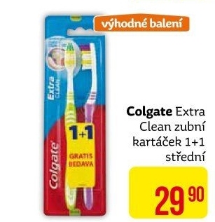 Kartáček na zuby Extra Clean Colgate