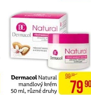 Krém pleťový mandlový Natural Dermacol