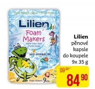 Pěnové kapsle do koupele Foam Makers Lilien