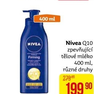 Tělové mléko zpevňující Firming Q10 Plus Nivea