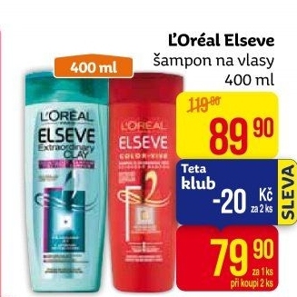 Šampon Elséve L'Oréal