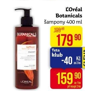 Šampon Botanicals Fresh Care L'Oréal