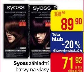 Barva na vlasy Syoss