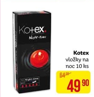 Vložky dámské na noc Kotex