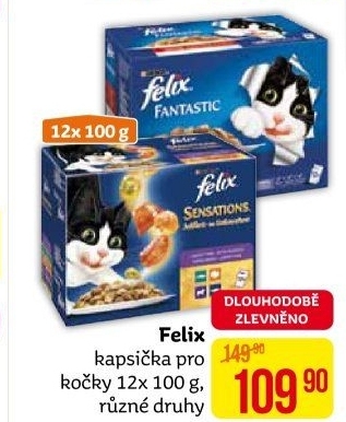 Kapsičky pro kočky Felix Purina