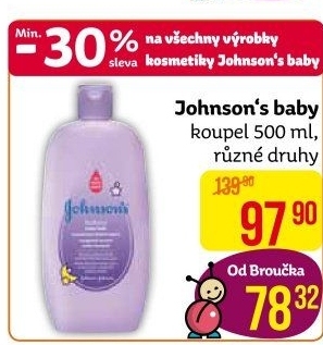 Koupel dětská Johnson's Baby