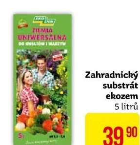 Zahradnický substrát Eko Zem