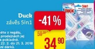 WC blok tuhý 5v1 Duck