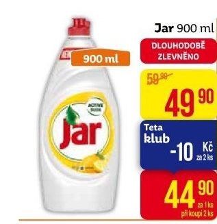 Prostředek na nádobí Jar