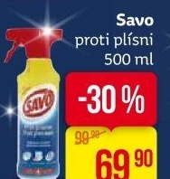 Čistič proti plísním Savo