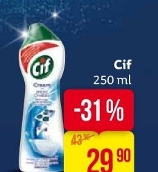 Krémový čistič Cif Cream