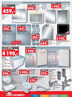 akční leták UNI HOBBY 22.2.2018-4.3.2018