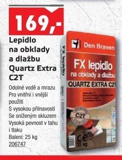 Lepidlo FX na obklady a dlažbu Den Braven