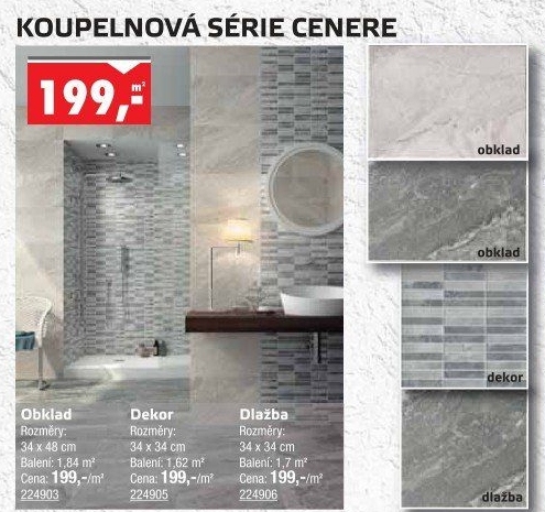 Obklad Cenere