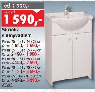 Skřínka pod umyvadlo