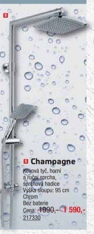 Sprchový sloup Champagne Luxo Home