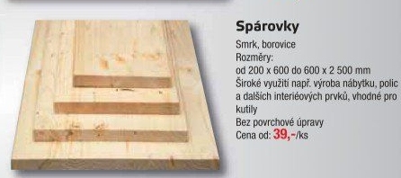 Deska - Spárovka