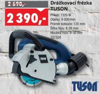 Drážková frézka Tuson