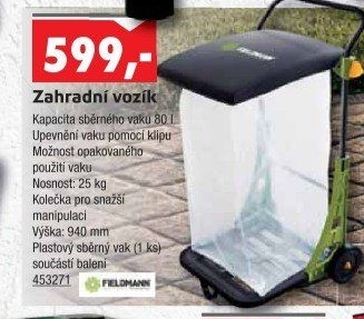 Zahradní vozík Fieldmann FZO 4001