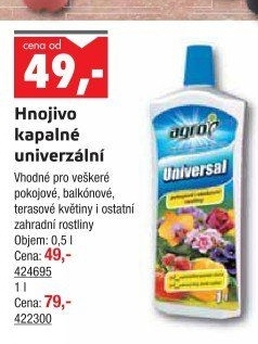 Hnojivo univerzální tekutét Agro