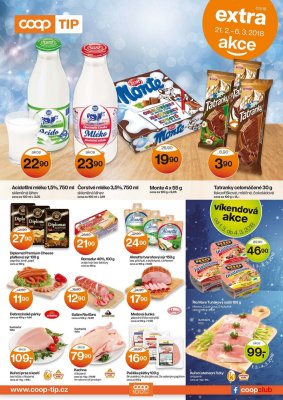 akční leták COOP 21.2.2018-6.3.2018