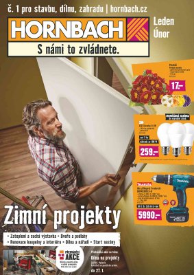 akční leták Hornbach 1.1.2018-28.2.2018