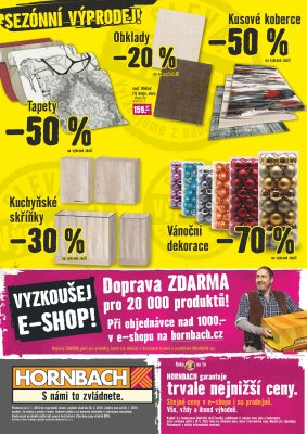 akční leták Hornbach 1.1.2018-28.2.2018