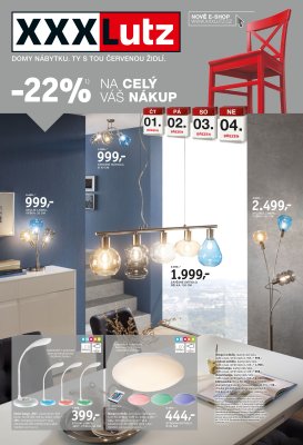 akční leták XXXLutz 26.2.2018-11.3.2018