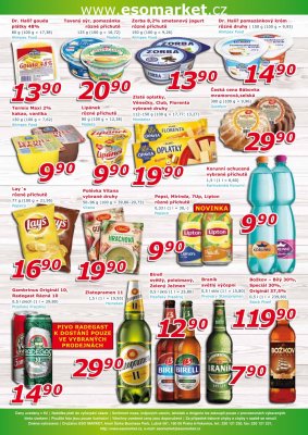 akční leták ESO MARKET 28.2.2018-11.3.2018