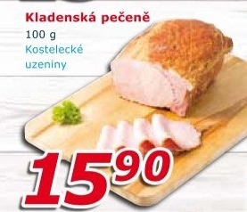 Pečeně kladenská Kostelecké uzeniny