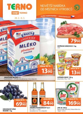 akční leták COOP 28.2.2018-6.3.2018