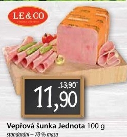 Šunka vepřová Jednota LE&amp