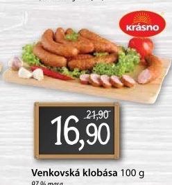 Venkovská klobása Krásno