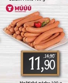 Párky hoštické Maso uzeniny Písek