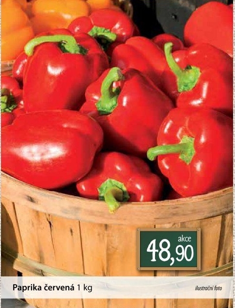 Paprika červená
