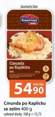Cmunda po Kaplicku se zelím Vltavotýnské lahůdky