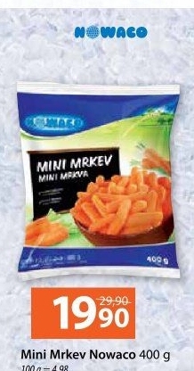 Mrkev mini mražená Nowaco