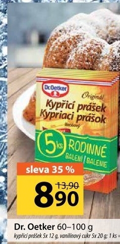 Kypřicí prášek Dr. Oetker