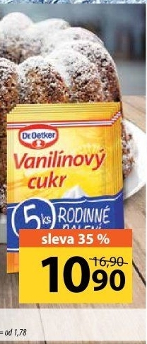 Vanilínový cukr Dr. Oetker