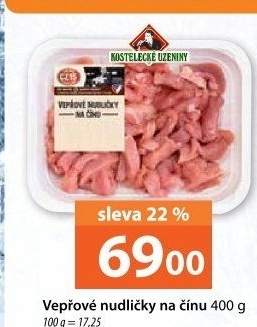Vepřové nudličky na čínu Kostelecké uzeniny