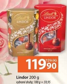 Bonboniéra Pralinky Lindor Lindt