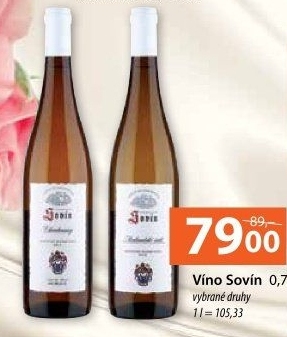 Vína Vinný sklep Sovín