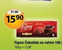 Čokoláda na vaření Figaro