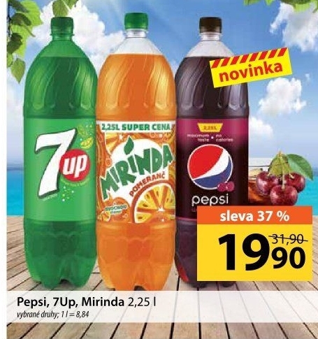 Limonáda Pepsi